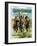 "Indians on Horseback," Country Gentleman Cover, November 1, 1929-Paul Strayer-Framed Giclee Print