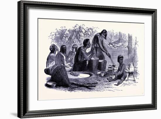 Indians United States of America-null-Framed Giclee Print