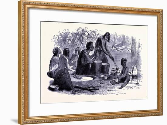Indians United States of America-null-Framed Giclee Print
