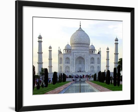 Indien Taj Mahal Jahrestag-Gurinder Osan-Framed Photographic Print