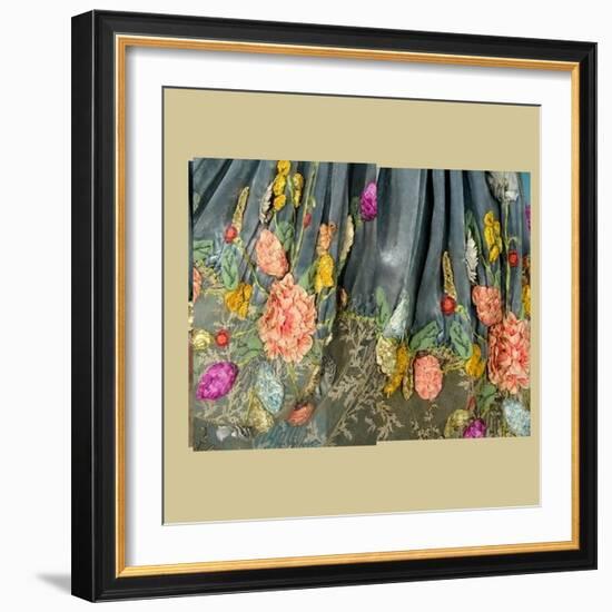 INDIENNE FABRIC-Linda Arthurs-Framed Giclee Print