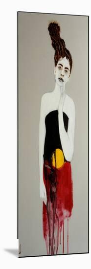 Indigenous Australian Woman with White Skin, 2016-Susan Adams-Mounted Giclee Print