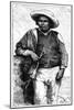 Indigenous Male Inhabitant of Bolivia, South America, 19th Century-Maillart-Mounted Giclee Print