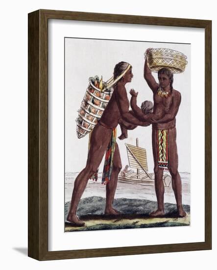 Indigenous Women of Guyana-null-Framed Giclee Print