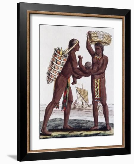 Indigenous Women of Guyana-null-Framed Giclee Print