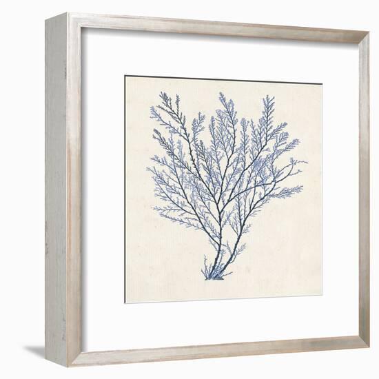 Indigo Algae II-Jennifer Goldberger-Framed Art Print