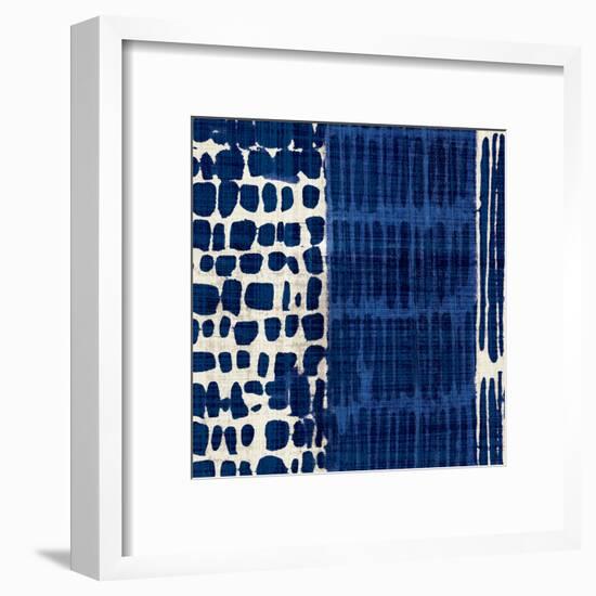 Indigo Batik I-Wild Apple Portfolio-Framed Art Print