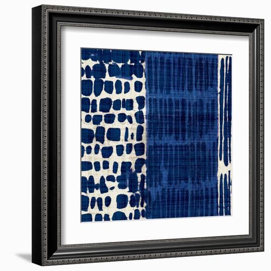 Indigo Batik I-Wild Apple Portfolio-Framed Art Print