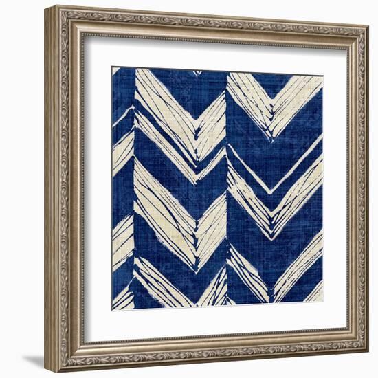 Indigo Batik II-Wild Apple Portfolio-Framed Art Print