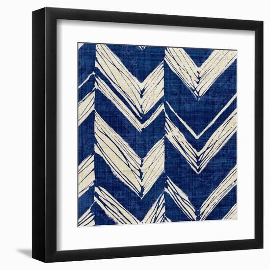 Indigo Batik II-Wild Apple Portfolio-Framed Art Print