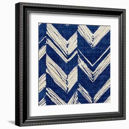 Indigo Batik II-Wild Apple Portfolio-Framed Art Print