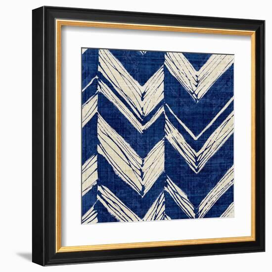 Indigo Batik II-Wild Apple Portfolio-Framed Art Print