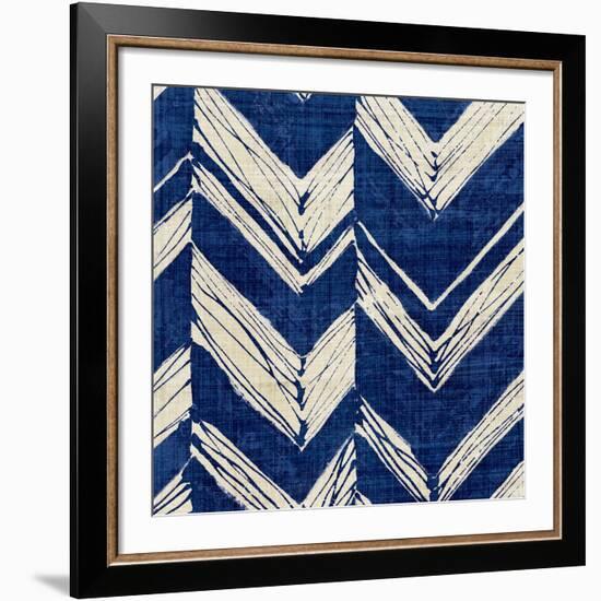 Indigo Batik II-Wild Apple Portfolio-Framed Giclee Print