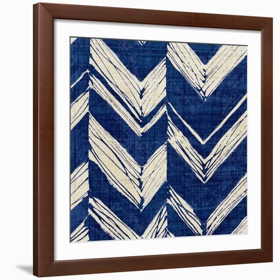 Indigo Batik II-Wild Apple Portfolio-Framed Giclee Print