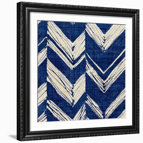 Indigo Batik II-Wild Apple Portfolio-Framed Giclee Print