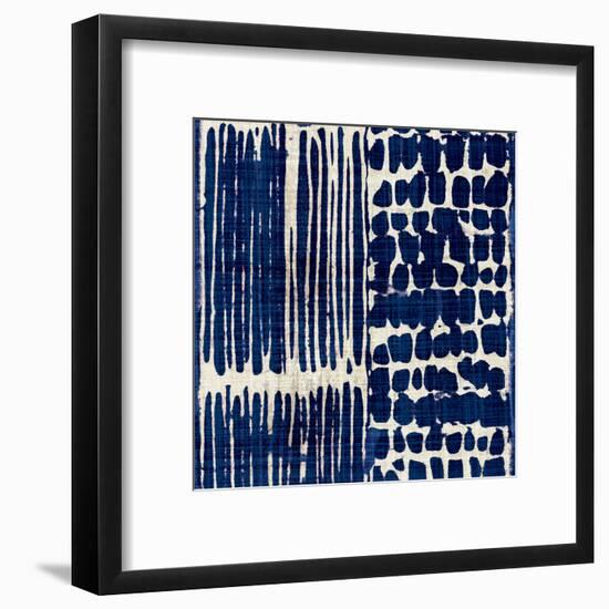 Indigo Batik III-Wild Apple Portfolio-Framed Art Print