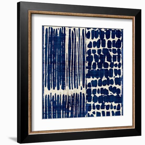 Indigo Batik III-Wild Apple Portfolio-Framed Art Print