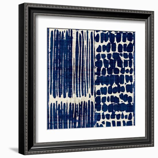 Indigo Batik III-Wild Apple Portfolio-Framed Art Print