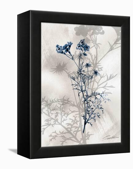 Indigo Bloom I-John Butler-Framed Stretched Canvas