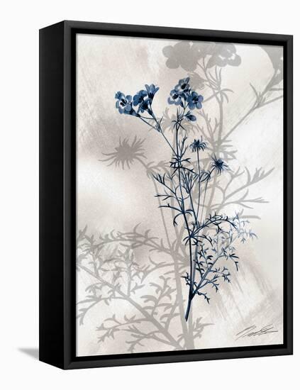 Indigo Bloom I-John Butler-Framed Stretched Canvas