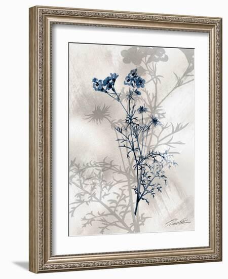 Indigo Bloom I-John Butler-Framed Art Print