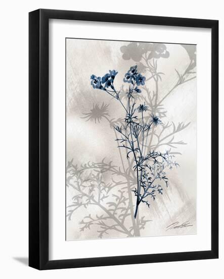 Indigo Bloom I-John Butler-Framed Art Print