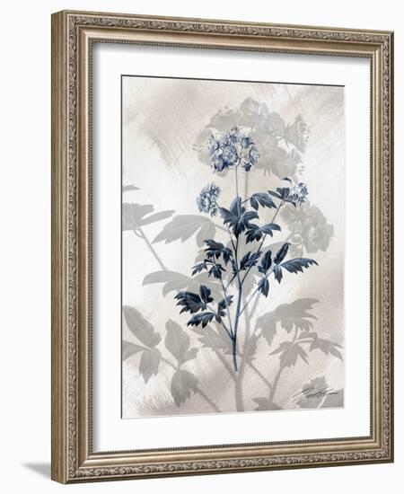 Indigo Bloom II-John Butler-Framed Art Print