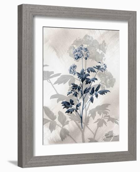 Indigo Bloom II-John Butler-Framed Art Print