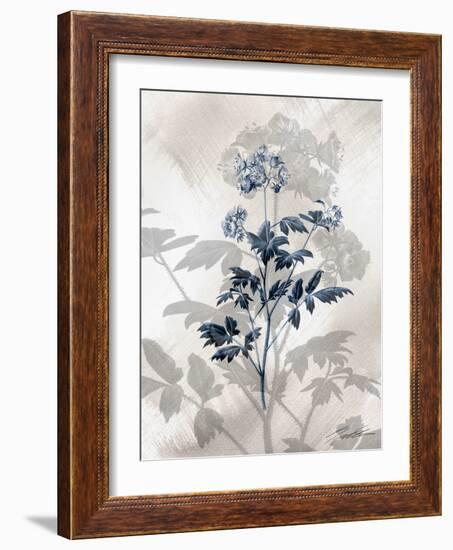 Indigo Bloom II-John Butler-Framed Art Print