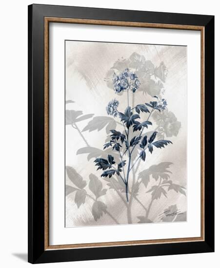 Indigo Bloom II-John Butler-Framed Art Print