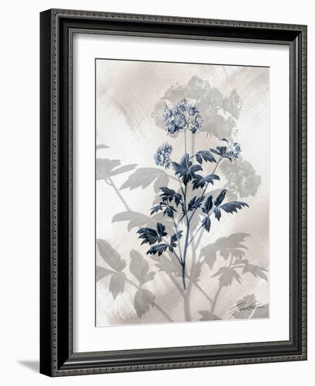 Indigo Bloom II-John Butler-Framed Art Print