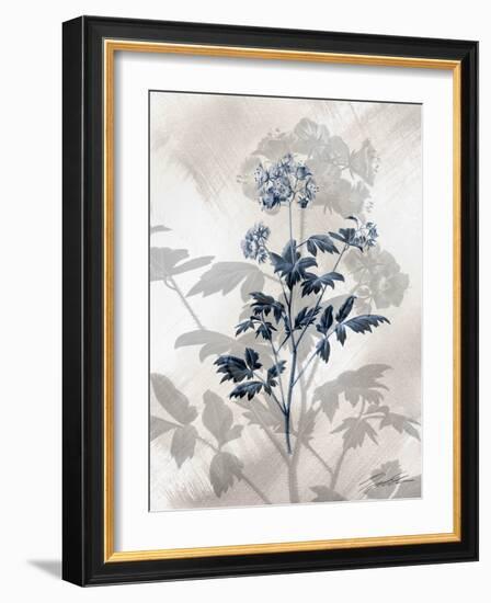 Indigo Bloom II-John Butler-Framed Art Print