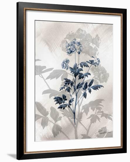 Indigo Bloom II-John Butler-Framed Art Print