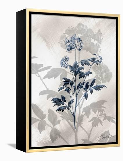 Indigo Bloom II-John Butler-Framed Stretched Canvas