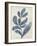 Indigo Blue Seaweed 2 a-Fab Funky-Framed Art Print