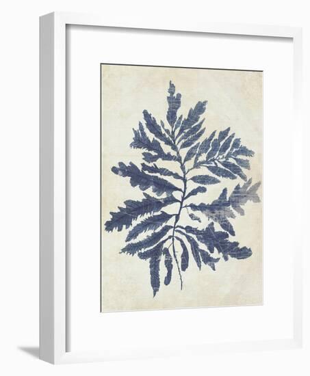 Indigo Blue Seaweed 2 b-Fab Funky-Framed Art Print