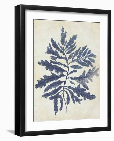 Indigo Blue Seaweed 2 b-Fab Funky-Framed Art Print