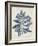 Indigo Blue Seaweed 2 b-Fab Funky-Framed Art Print