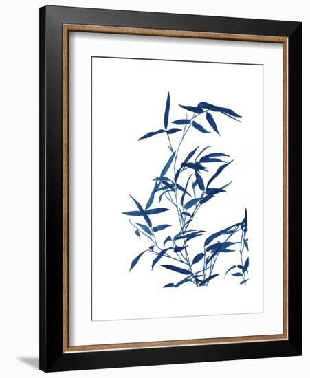 Indigo Botanica I-Naomi McCavitt-Framed Premium Giclee Print