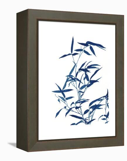 Indigo Botanica I-Naomi McCavitt-Framed Stretched Canvas