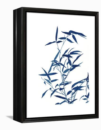 Indigo Botanica I-Naomi McCavitt-Framed Stretched Canvas