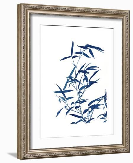 Indigo Botanica I-Naomi McCavitt-Framed Art Print