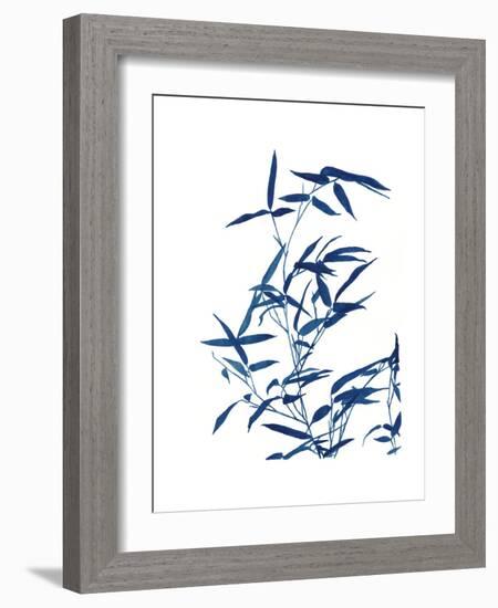 Indigo Botanica I-Naomi McCavitt-Framed Art Print