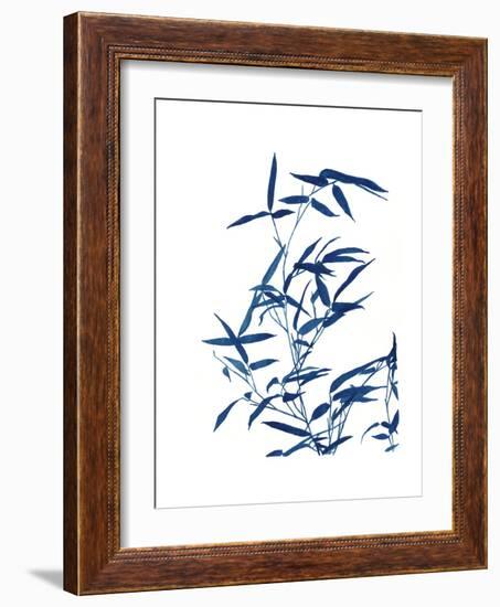 Indigo Botanica I-Naomi McCavitt-Framed Art Print