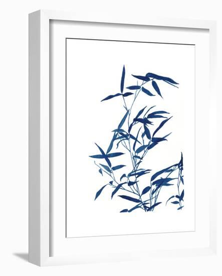 Indigo Botanica I-Naomi McCavitt-Framed Art Print