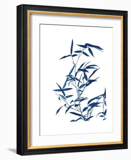 Indigo Botanica I-Naomi McCavitt-Framed Art Print