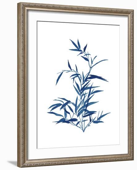 Indigo Botanica II-Naomi McCavitt-Framed Art Print