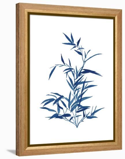 Indigo Botanica II-Naomi McCavitt-Framed Stretched Canvas