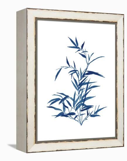 Indigo Botanica II-Naomi McCavitt-Framed Stretched Canvas