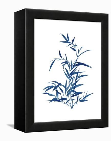 Indigo Botanica II-Naomi McCavitt-Framed Stretched Canvas